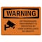 Signmission OSHA Warning Sign, 7" Height, 10" Width, Rigid Plastic, No Trespassing This Property, Landscape OS-WS-P-710-L-12279 - alternate 1